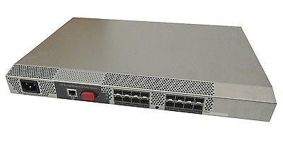 A8000A HP StorageWorks SAN Switch 4/8 Switch 4GB Fibre Channel + 8 x SFP (empty) 1U Rack-mountable cascadable (Refurbished)