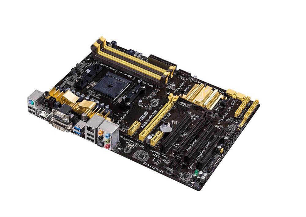 A88X-PLUS-DDO ASUS Socket FM2+ AMD A88X Chipset AMD Athlon/ A-Series Processors Support DDR3 4x DIMM 8x SATA 6.0Gb/s ATX Motherboard (Refurbished)