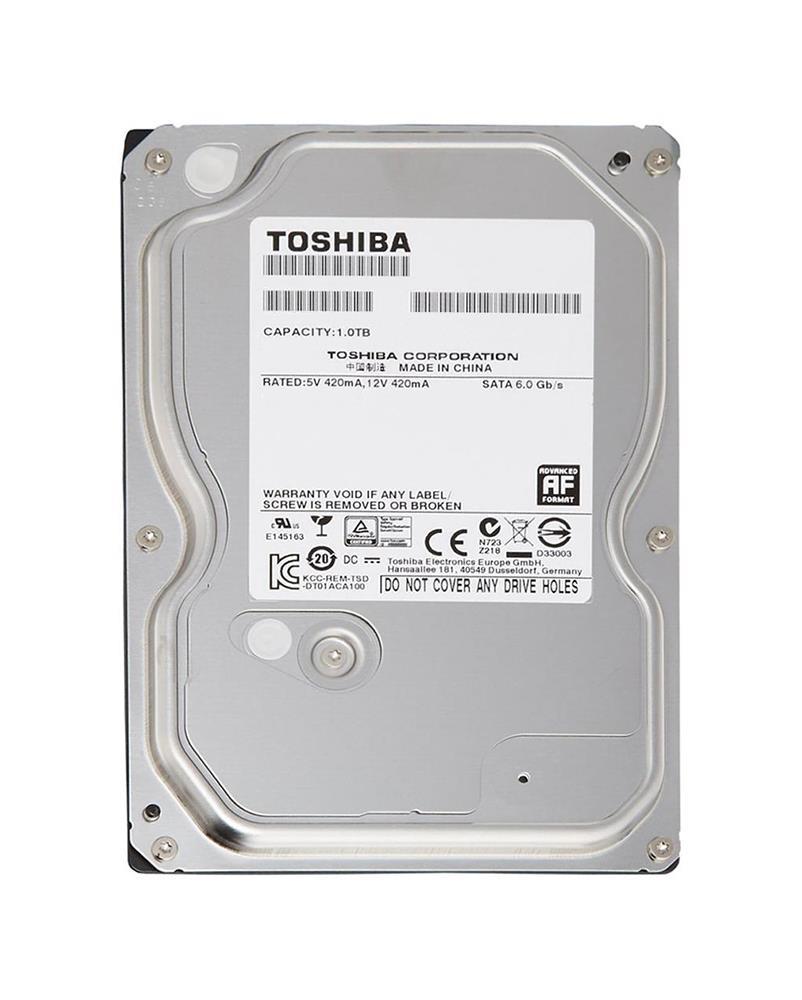 AAHAA007C0 Toshiba 1TB 7200RPM SATA 6Gbps 32MB Cache 3.5-inch Internal Hard Drive