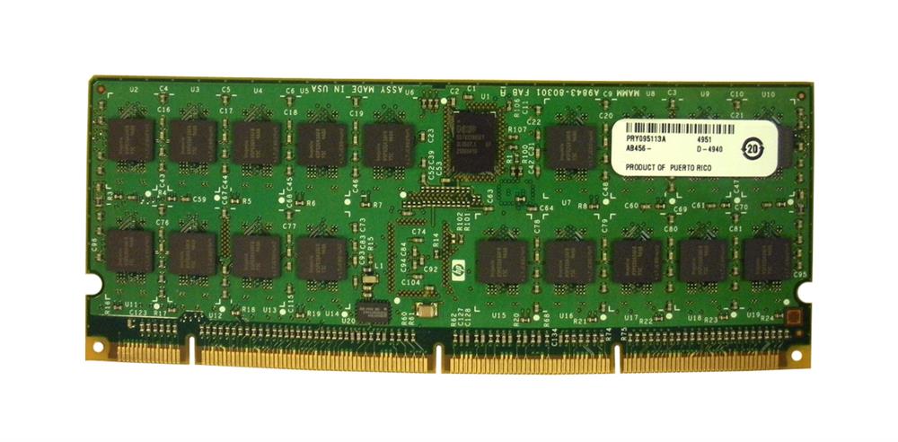 AB456-XXXXX HP 8GB PC2-4200 DDR2-533MHz ECC Registered Custom-Designed CL4 278-Pin DIMM Single Rank Memory Module
