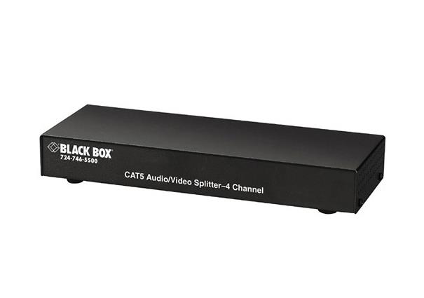 AC150A-2 Black Box CAT5 Audio/Video Splitters