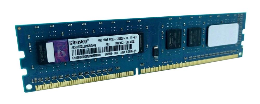 ACR16D3LU1KBG/4G Kingston 4GB DDR3 PC12800 Memory