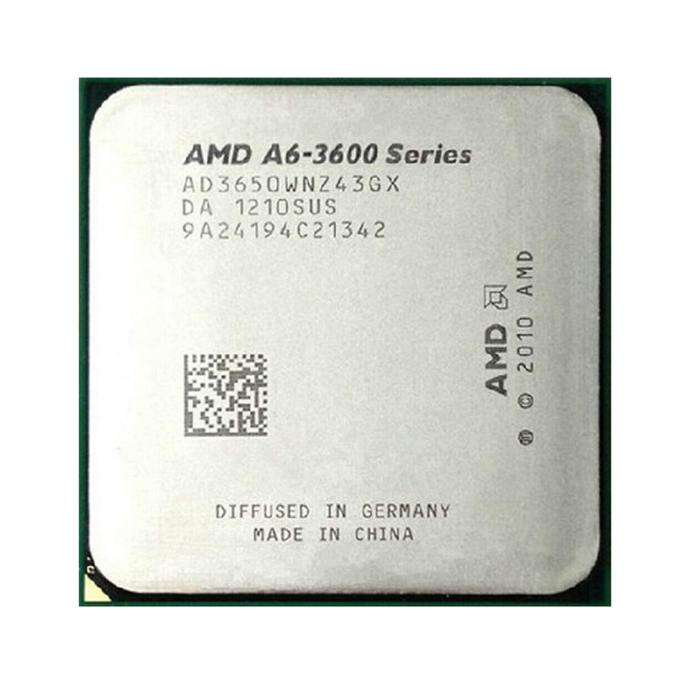 AD3650WNZ43GX AMD Phenom II A6 X4 3650 A-Series Quad-Core 2.60GHz 4MB L2 Cache Socket FM1 Processor