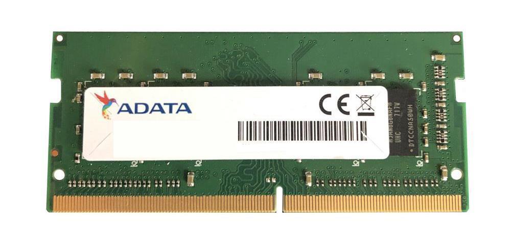 AD4S266688G19-BGN ADATA 8GB PC4-21300 DDR4-2666MHz non-ECC Unbuffered CL19 260-Pin SoDimm 1.2V Single Rank Memory Module