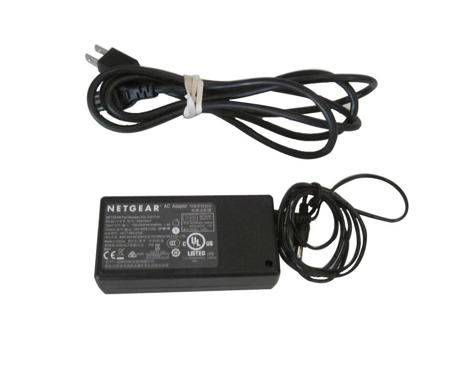AD8190LF NETGEAR 48V 1.25A Power Supply AC Adapter for GS110TP
