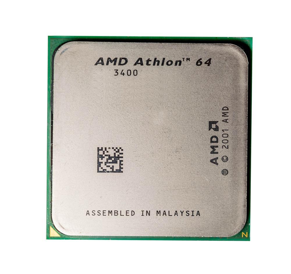 ADA34D00AEP4AX AMD Athlon 64 3400+ 2.40GHz 512KB L2 Cache Socket 754 Processor