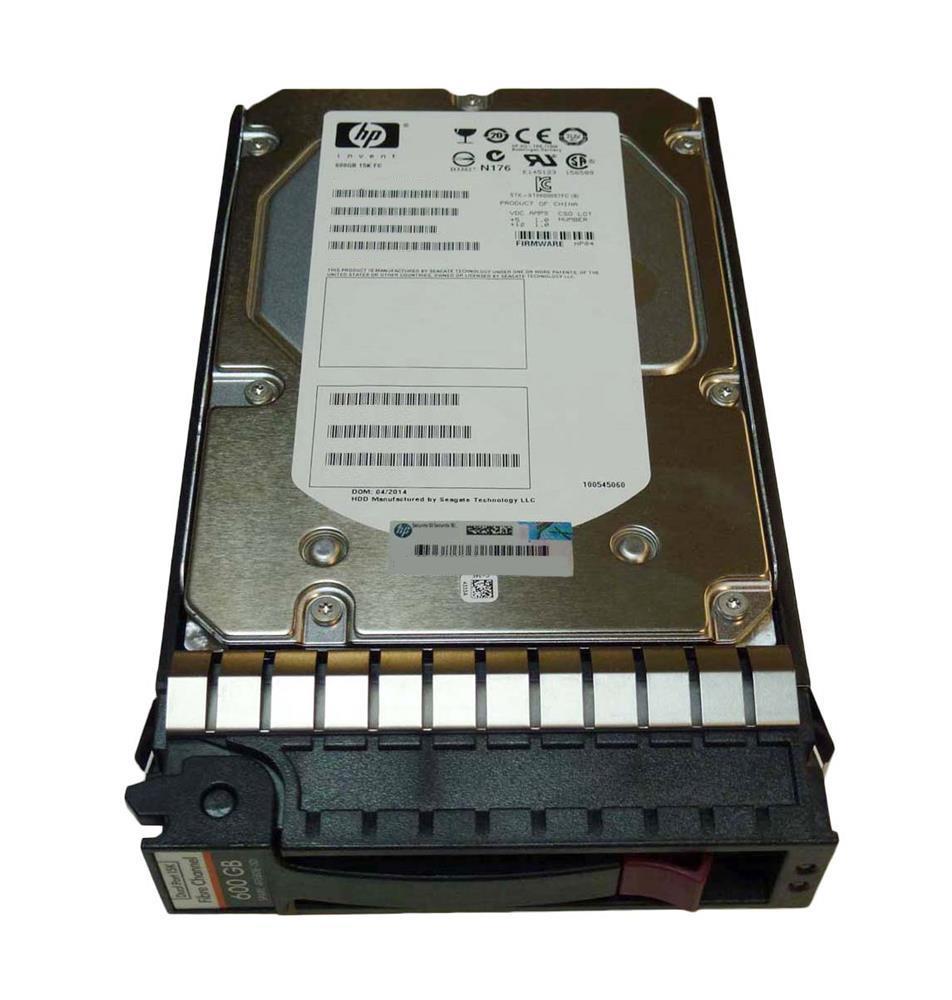 AE227AUR HP 600GB 15000RPM Fibre Channel 3.5-inch Internal Hard Drive for SAN