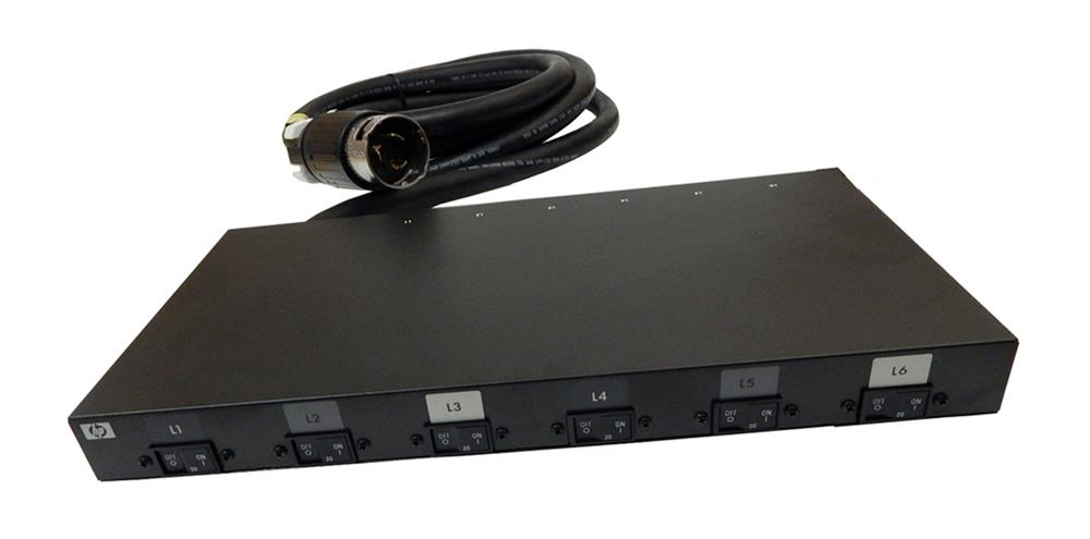 AF519A HPE 6-Outlets 14.4kVA PDU 6 x IEC 60320 C19 14.40 kVA Zero U Rack-mountable, 1U Rack-mountable (Refurbished)