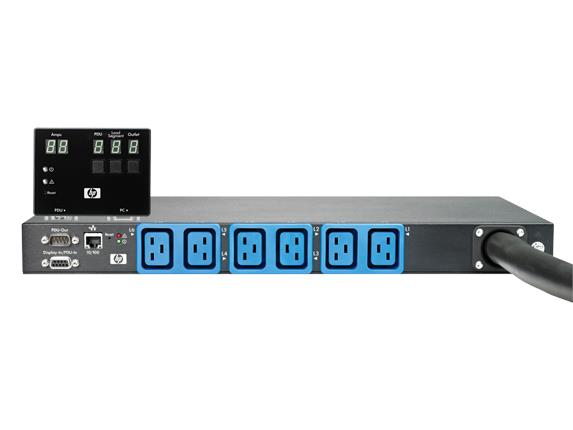 AF522A HPE 6-Outlet Intelligent Modular 3Ph 8.6kVA/L15-30P 24A/208V Power Distribution Unit (Refurbished)