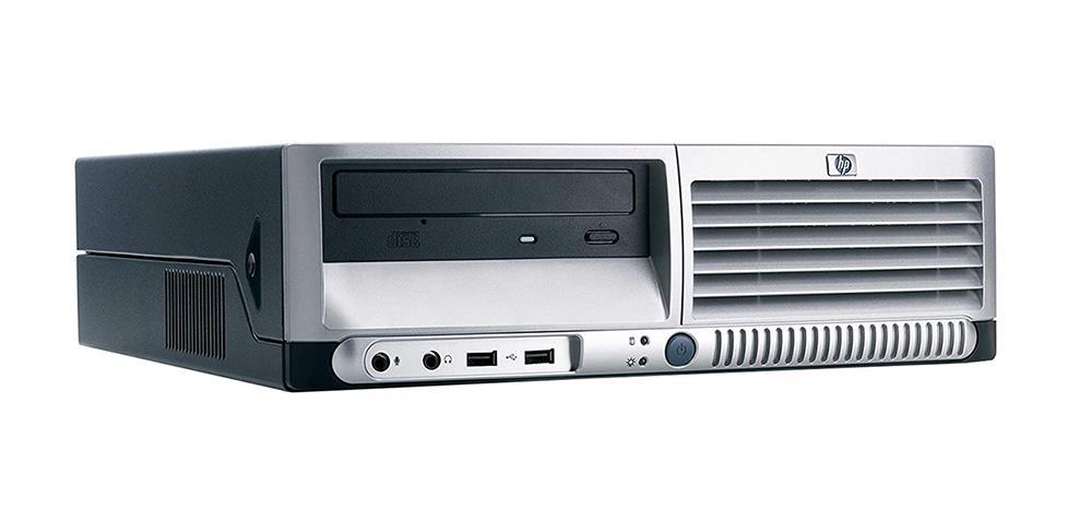 AF853AW#ABA HP Business Desktop dc7600 Desktop Computer - Intel Pentium 4 640 3.20 GHz - Small Form Factor - Carbonite, Silver (Refurbished)