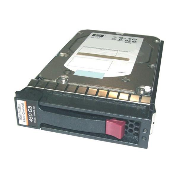 AG804AC1 HP 450GB 15000RPM Fibre Channel 4Gbps Dual Port Hot Swap 3.5-inch Internal Hard Drive No Caddy