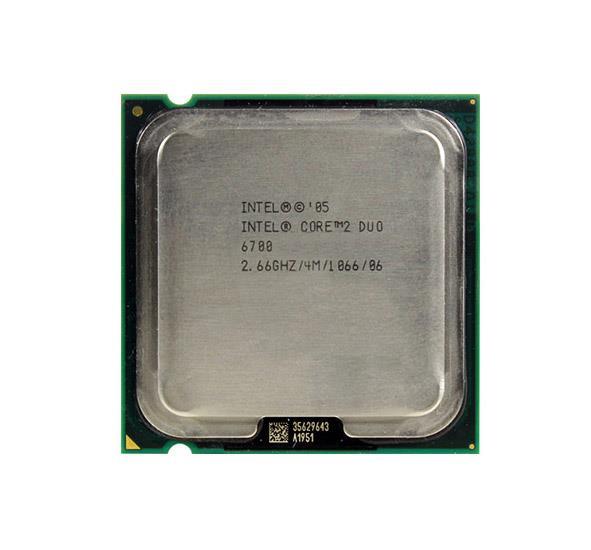 AH071AV HP 2.66GHz 1066MHz FSB 4MB L2 Cache Intel Core 2 Duo E6700 Desktop Processor Upgrade