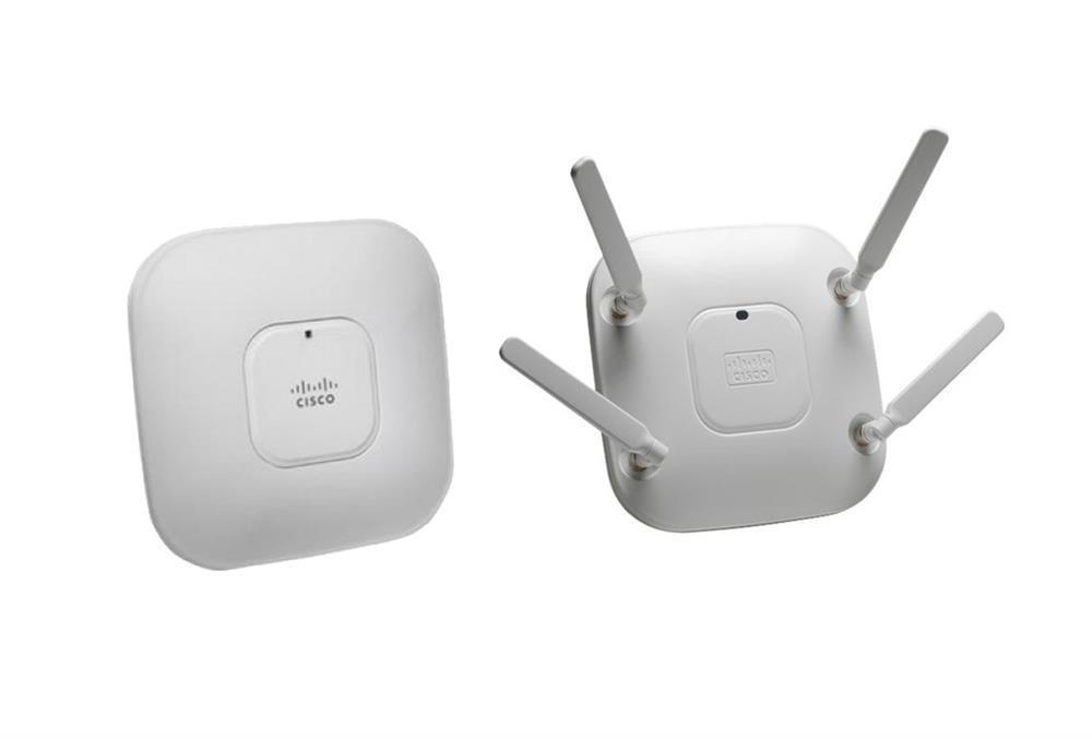 AIR-SAP2602I-CK9-5 Cisco Aironet SAP2602 IEEE 802.11n 450Mbps Wireless Access Point ISM Band UNII Band (Refurbished)