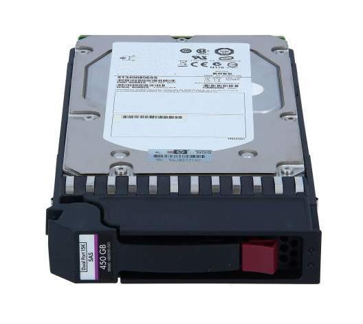 AJ737A-PR11 HP 450GB 15000RPM SAS 3Gbps Dual Port Hot Swap 3.5-inch Internal Hard Drive