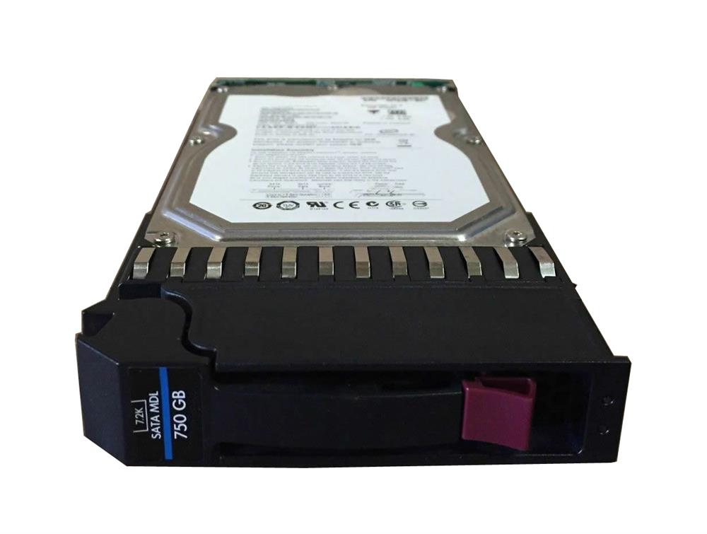 AJ739A HP 750GB 7200RPM SATA 3Gbps Midline Hot Swap 3.5-inch Internal Hard Drive