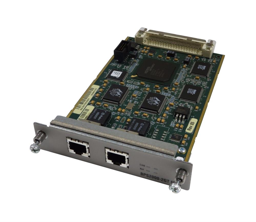 AL2033015 Nortel 2-Port 10/100/1000Base-T Etherent Service Module for BPS 2000 (Refurbished)