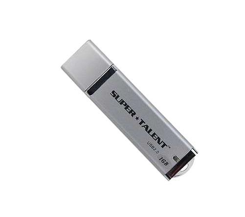 ALUMI-1G Super Talent USB 2.0 1GB Aluminum Flash Drive