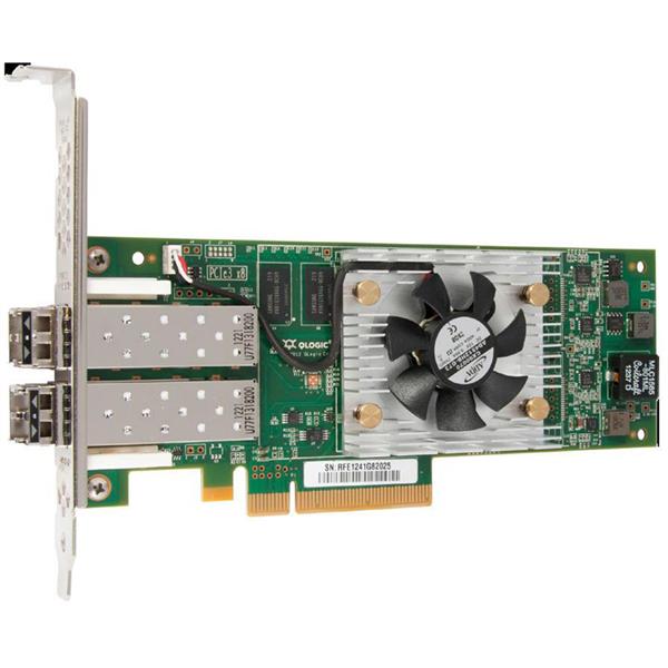 AOC-QLE2672 SuperMicro Dual-Ports 16Gbps Fibre Channel PCI Express 2.0 x8 SFP+ Low Profile Host Bus Network Adapter