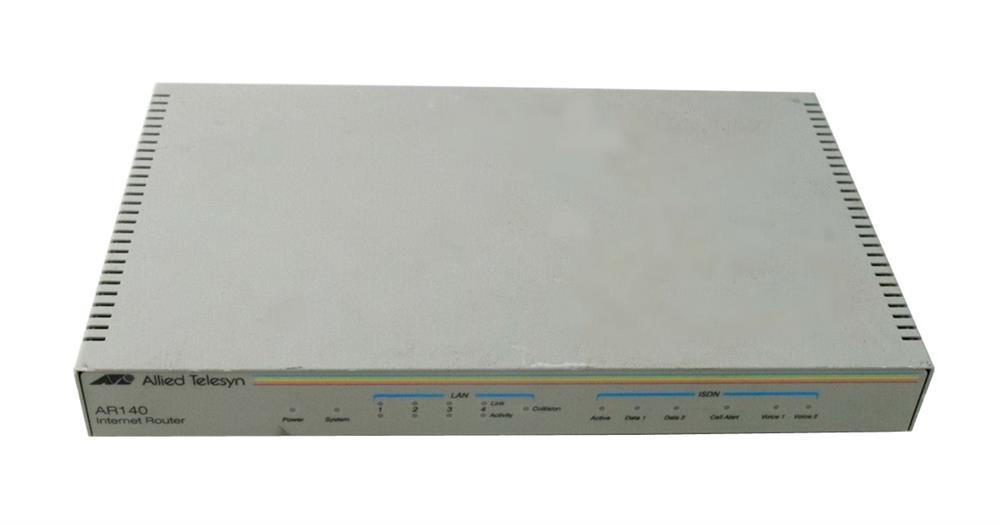 AR140(S)-30 Allied Telesis AR140(S) Internet Access Router - 1 x ISDN BRI WAN, 2 x (Refurbished)