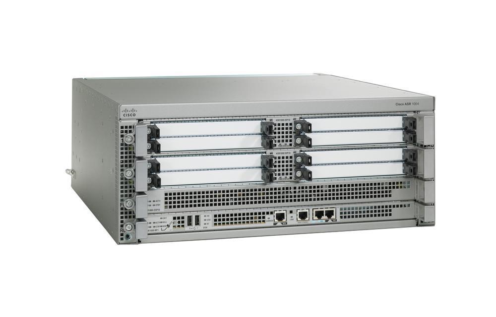 ASR1004-10G-SEC/K9 Cisco Asr1004 Vpn+fw Bdl W/ Esp 10g Rp1 Sip10 Aesk9 Lic (Refurbished)