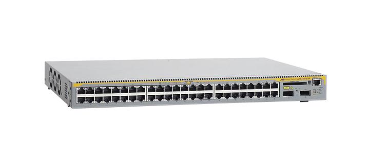 AT-9448Ts/XP-30 Allied Telesis 48-Ports 10/ 100/ 1000Base-T Managed Basic Layer 3 Ethernet Switch with 2 10GbE XFP bays and 2 optional dedicated stacking interfaces (Refurbished)