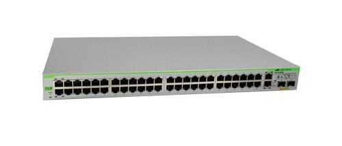 AT-FS750/48-10 Allied Telesis 48-Ports 10/100Base-TX Websmart Switch Plus 2 SFP Combo Slots (Refurbished)