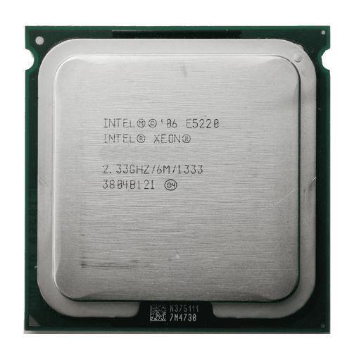 AT80573QJ0536M Intel Xeon E5220 Dual Core 2.33GHz 1333MHz FSB 6MB L2 Cache Socket LGA771 Processor