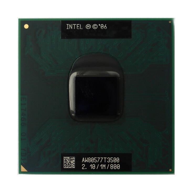 AW80577T3500 Intel Celeron T3500 Dual Core 2.10GHz 800MHz FSB 1MB L2 Cache Socket PGA478 Mobile Processor