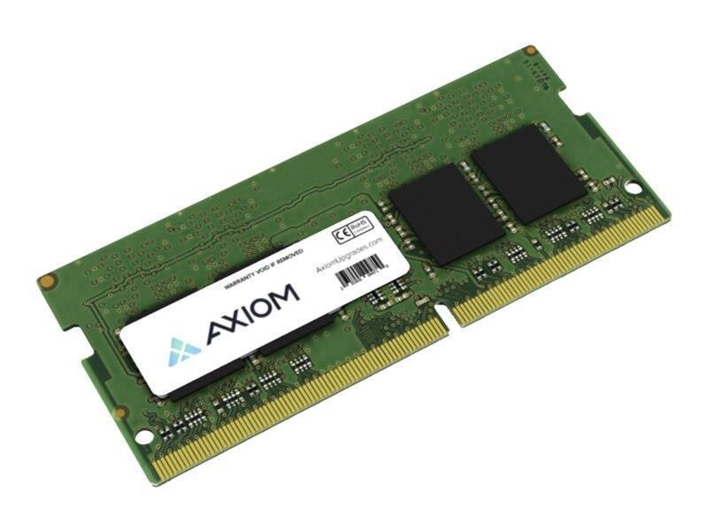 AX42933S21B/8G Axiom 8GB PC4-23400 DDR4-2933MHz non-ECC Unbuffered CL21 260-Pin SoDimm 1.2V Single Rank Memory Module