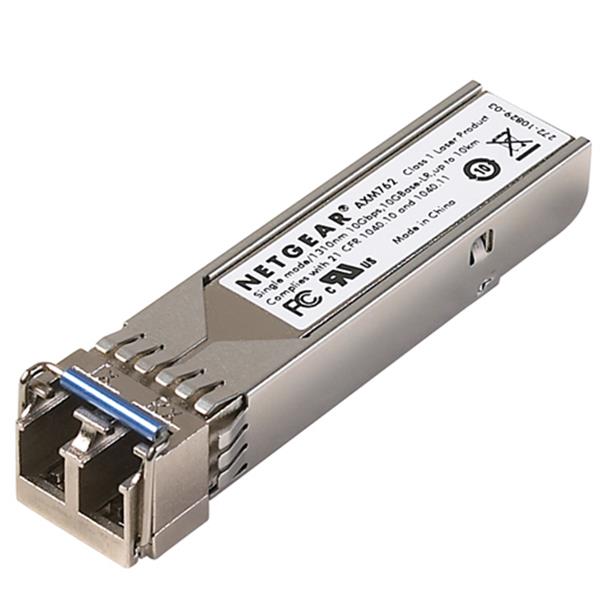 AXM762P10-10000S NetGear ProSAFE 10Gbps 10GBase-LR Single-mode Fiber 10km 1310nm Duplex LC Connector SFP+ Transceiver (10-Pack)