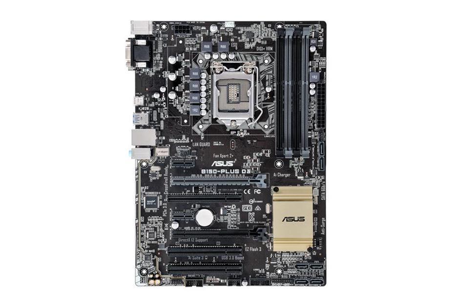 B150PLUSD3 ASUS B150-PLUS D3 Socket LGA 1151 Intel B150 Chipset 6th Generation Core i7 / i5 / i3 / Pentium / Celeron Processors Support DDR3 4x DIMM 6x SATA 6.0Gb/s ATX Motherboard (Refurbished)