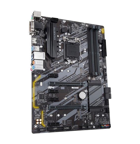 B365 HD3 Gigabyte Socket LGA 1151 Intel B365 Chipset 9th/8th Generation Core i9/i7/i5/i3 / Pentium / Celeron Processors Support DDR4 4x DIMM 6x SATA 6.0Gb/s ATX Motherboard (Refurbished)