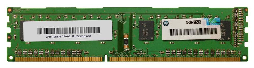 B4J35AV HP 4GB PC3-12800 DDR3-1600MHz non-ECC Unbuffered CL11 240-Pin DIMM Dual Rank Memory Module
