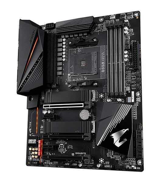 B550 AORUS PRO rev. 1.0 Gigabyte Socket AM4 AMD B550 Chipset AMD Ryzen 5000 Series/ Ryzen 5000 G-Series/ Ryzen 4000 G-Series And Ryzen 3000 Series Processors Support DDR4 4x DIMM 6x SATA 6.0Gb/s ATX Motherboard (Refurbished)
