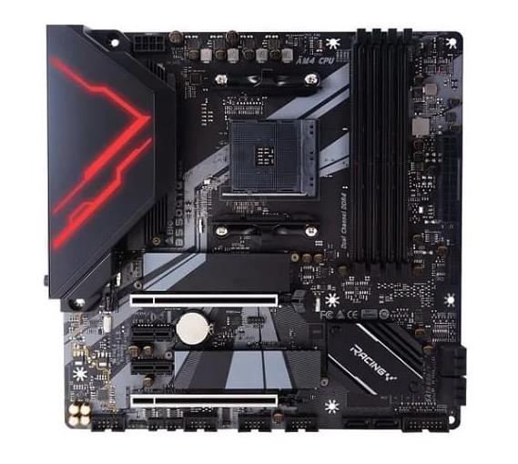 B550GTQ Biostar Socket AM4 AMD B550 Chipset AMD Ryzen Processors Support DDR4 4x DIMM 6x SATA3 6.0Gb/s Micro-ATX Motherboard (Refurbished)