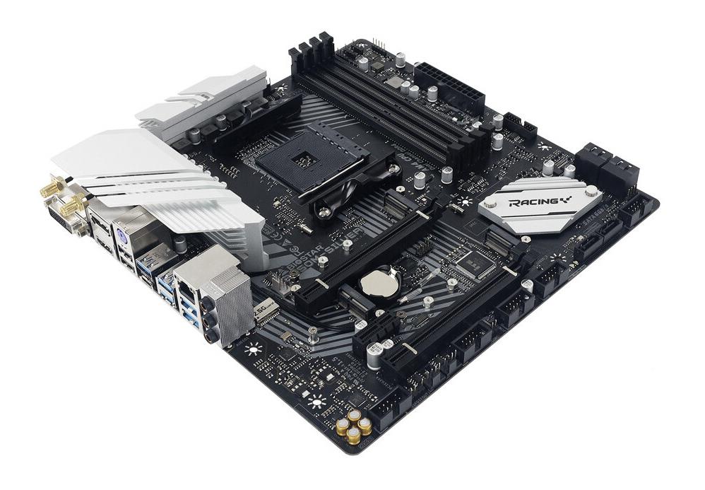 B550M-SILVER Biostar Socket AM4 AMD B550 Chipset AMD Ryzen Processors Support DDR4 4x DIMM 6x SATA3 6.0Gb/s Micro-ATX Motherboard (Refurbished)