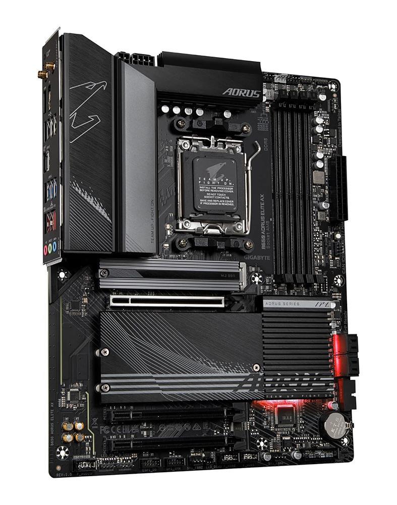 B650 AORUS ELITE Gigabyte Socket AM5 AMD B560 Chipset AMD Ryzen 7000 Series Processors Support DDR5 4x DIMM 4x SATA 6.0Gb/s ATX Motherboard (Refurbished)