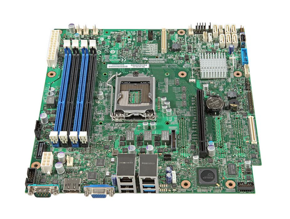 BBS1200V3RPM Intel S1200V3RPM Socket LGA 1150 Intel C226 Chipset Intel Xeon E3-1200 Processors Support DDR3 4x DIMM 6x SATA 6.0Gb/s Micro-ATX Motherboard (Refurbished)
