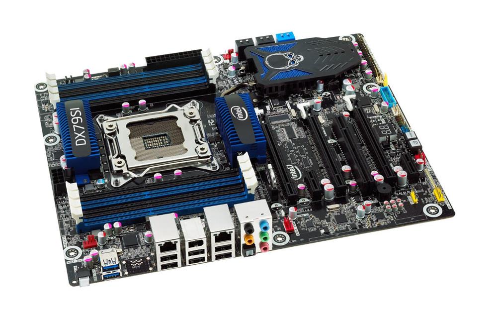 BLKDX79SI-A1 Intel DX79SI Socket 2011 Intel X79 Express Chipset Intel Core i7 Processors Support DDR3 8x DIMM 4x SATA 6.0Gb/s ATX Motherboard (Refurbished)