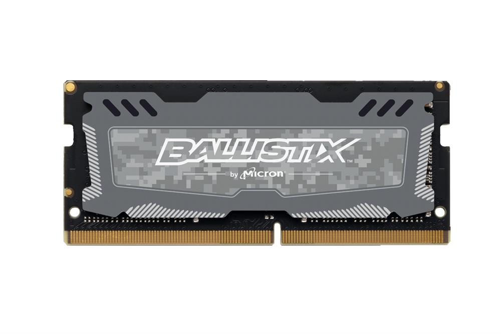 BLS8G4S26BFSDK Crucial Ballistix Sport LT 8GB PC4-21300 DDR4-2666MHz non-ECC Unbuffered CL16 260-Pin Sodimm Memory Module
