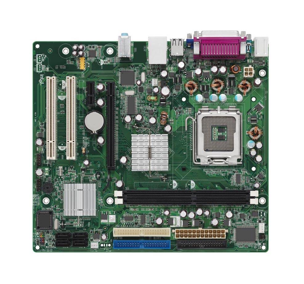 BOXD101GGCL Intel D101GGC Socket LGA 775 ATI Radeon Xpress 200 + AMD IXP 450 Chipset Intel Pentium 4/ Celeron D/ Pentium D Processors Support DDR 2x DIMM 4x SATA 1.50Gb/s Micro-ATX Motherboard
