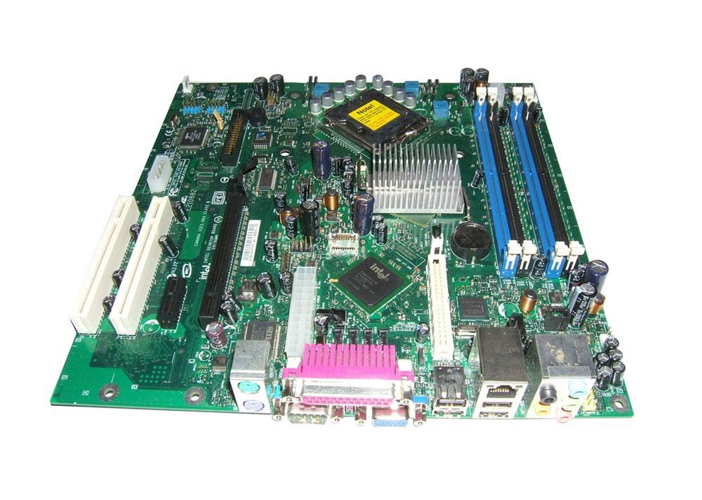 BOXD915GMHLKX Intel Desktop Motherboard 915G Chipset Socket LGA-775 1 x Processor Support (Refurbished)
