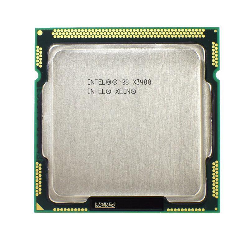 BV80605002505AH Intel Xeon X3480 Quad Core 3.06GHz 2.5GT/s DMI 8MB L3 Cache Socket LGA1156 Processor