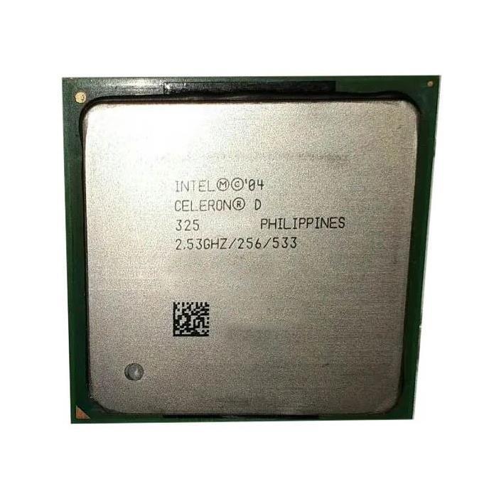 BX80546RE2533C Intel Celeron D 325 2.53GHz 533MHz FSB 256KB L2 Cache Socket PPGA478 Desktop Processor
