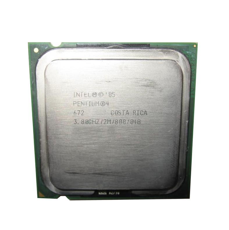BX80547PG3800FH Intel Pentium 4 672 3.80GHz 800MHz FSB 2MB L2 Cache Socket LGA775 Processor
