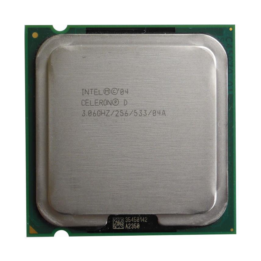 BX80547RE3066C Intel Celeron D 345J 3.06GHz 533MHz FSB 256KB L2 Cache Socket LGA775 Desktop Processor