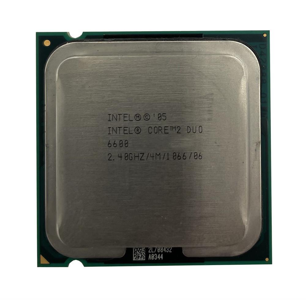 BX805576600 Intel Core 2 Duo E6600 2.40GHz 1066MHz FSB 4MB L2 Cache Socket LGA775 Desktop Processor