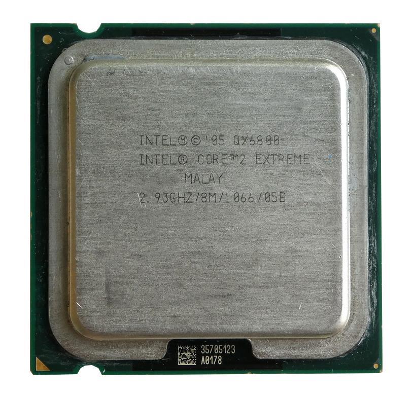 BX80562PH0778M Intel Core 2 Extreme QX6800 Quad Core 2.93GHz 1066MHz FSB 8MB L2 Cache Socket LGA775 Desktop Processor