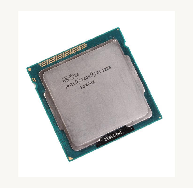 BX80623E31220-A1 Intel Xeon E3-1220 Quad Core 3.10GHz 5.00GT/s DMI 8MB L3 Cache Socket LGA1155 Processor
