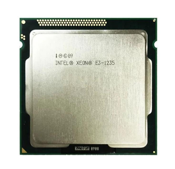 BX80623E31235-A1 Intel Xeon E3-1235 Quad Core 3.20GHz 5.00GT/s DMI 8MB L3 Cache Socket LGA1155 Processor